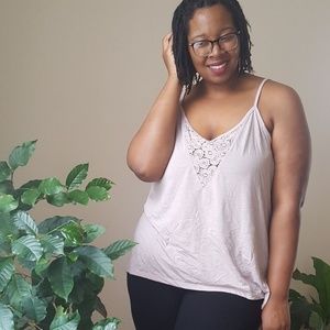 Old Navy plus size rose colored camisole